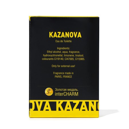 Toilet water for men Kazanova, 100 ml-3