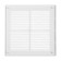 Ventilation grate Zein Lux LP210, 210 x 210 mm, with a net, detachable