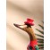 Souvenir "Duck with landscape" wood 13x9x27 cm