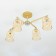 Cutilux Cutilux chandelier CL137142 60x40x29 cm, 4x60W, E27, yellow color