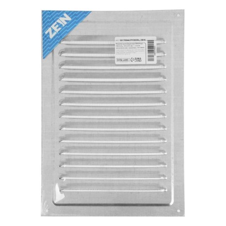 Ventilation grate Zein Lux RM2030C, 200 x 300 mm, with a grid, metal, galvanizing-7
