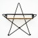 Wall hanger with a shelf "Zvezda", with backlight, 3 hooks, black