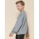 Sweatshirt for boys, height 164 cm, gray color