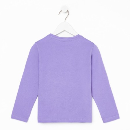 Long sleeve T-shirt "Cold Heart", Disney, height 110-116, lilac-10