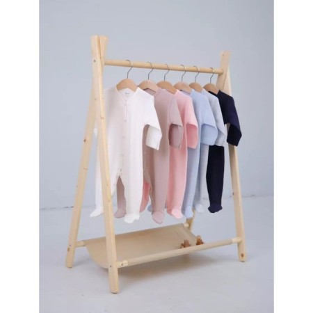 Children's overalls on the Rant Base buttons, with anti -ticaras, seams outward, height 62 cm, dairy color-4