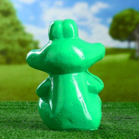 Garden figure "Frog Smile" average 14x24cm-2