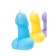 Set of candles Pecado BDSM "Mini-Penis", 10 pcs