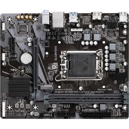 Maternal board Gigabyte H610M, LGA1700, H610, 2XDDR4, VGA, HDMI, MATX