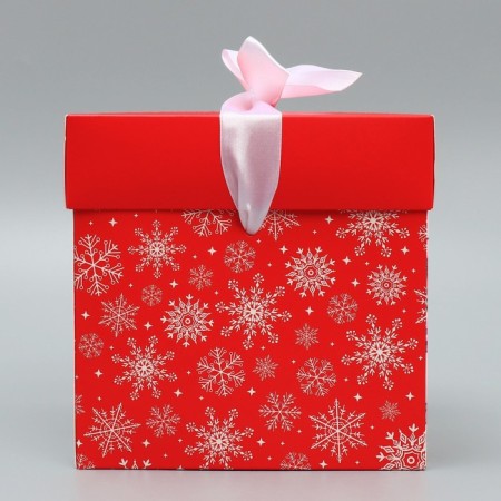 Folding box "Magic New Year", 15 x 15 x 15 cm, New Year-4