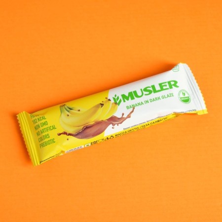 Muslin Baton Musler Banana in dark glaze, 30 g-1