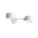 Wall lamp EVOLUCE. Sle183501-02. Gemento. 2x60 watts, E14, 51x12 cm, white color