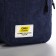 Youth bag with a zipper, blue color
