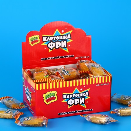 Chewing marmalade "Potato-Fri", 10 g