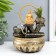 Desktop fountain "Buddha with flower" 16x16x22 cm