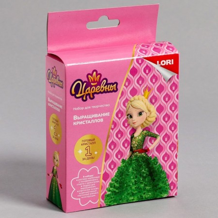 Crystal cultivation. Princess "Princess Vasilisa", Green Crystal-7