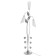 Fortherner "Simple" 3x15W e27 chrome