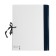 Archive folder d/binding A4, on the ties, calligrata "form 21" 100 mm, with scallops, 4 all