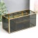 Casket glass for cosmetics and jewelry with a “darkened” box 10.3x10.3x23.3 cm