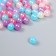 Beads for creativity Plastic "Pearlian ball. Tender assorted" Nr 20 g d = 0.8 cm