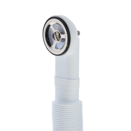 Siphon for sipi "Ani Plast" Grot A0142SA15, 3 1/2 "x40 mm, round overflows, corrugation 40x40/50 mm-4