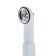 Siphon for sipi "Ani Plast" Grot A0142SA15, 3 1/2 "x40 mm, round overflows, corrugation 40x40/50 mm