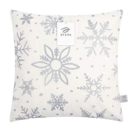 Case on the pillow Etel "Snowflakes" 40 x 40 cm, 100% p/e-5