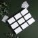 Napkins for manicure, nonsense, hard, 560 pcs, 6 × 4 cm