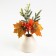 Decor on the stick "Pumpkin and acorns" 7 × 19 × 28 cm