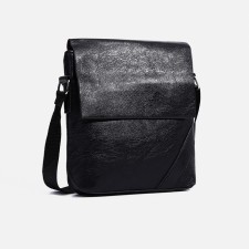 Male bag, black color