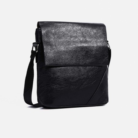 Male bag, black color