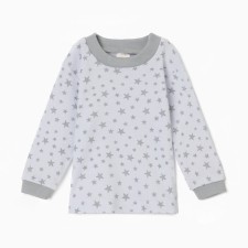 Long sleeve long -sleeve, the color of the star is gray height 74 cm