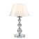 Luminaire desktop Indigo, 13011/1t Chrome. 1x60W, E27, 250x250x440 mm, white color