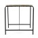 Garden table Laksi 73 x 79 x 75.7 cm, base pipe 20 x 20 x 0.7 mm
