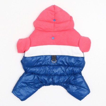 Combineson "Elf", size 12 (DS 28 cm, OG 38 cm, Osh 27 cm), pink-blue-9
