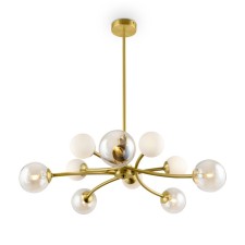 Caustra Freya Fr5116PL-10BS Bethany, 690x690x720 mm, G9, 10x28W, brass color