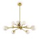 Caustra Freya Fr5116PL-10BS Bethany, 690x690x720 mm, G9, 10x28W, brass color