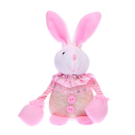 Soft toy "Rabbit", long paws, Mix colors
