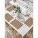 Set of napkins for setting the table "Silhouette of Easter Rabbit", rectangular, size 32x46 cm, 4 pcs