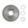 Disk of tundra wood, accurate cut, 125 x 32 mm (rings at 22.20.16), 48 teeth