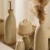 Ceramic sugar tower SL Home "Vento", 350 ml, 11 × 11 cm, beige color