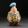 Porcelain Set: Snar "Dembel Airborne Forces", 0.5 l + 3 glasses, sleeve