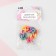 Assessor for shoes "chain", with plastic mounts, 16 cm, color colorful color