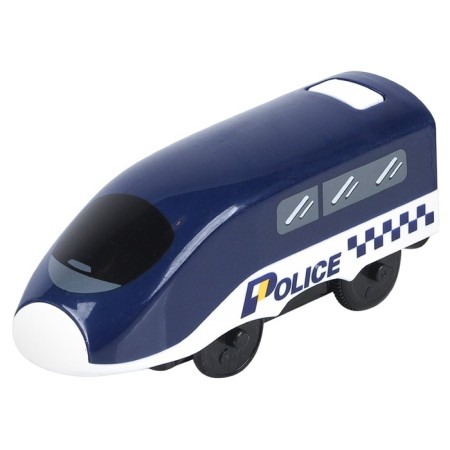 Toy train "Police", 3 items, on batteries-4