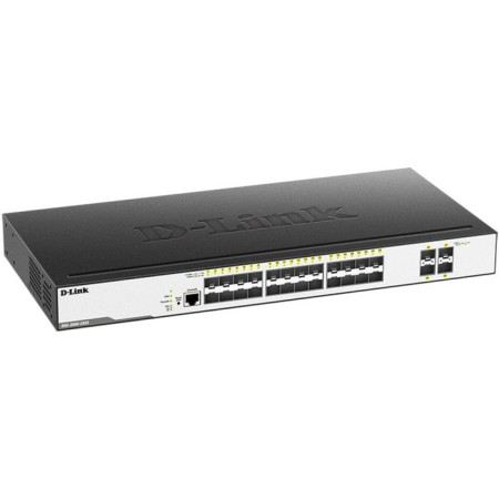 D-Link DGS-3000-28XS DGS-3000-28XS/B1A switch, controlled, 24x10/100/1000Base-X-1