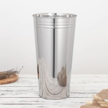 Vazon without pens, 9 l, h = 39 cm, stainless steel, GOST-5