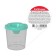 Pastel-nonsense glass, mint