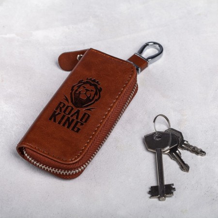Key of leather "King of the Road"
