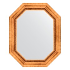 Mirror in the baguette frame, Roman gold 88 mm, 61x76 cm