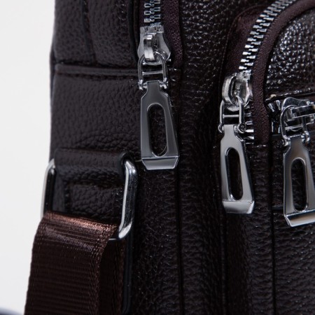 Male bag, brown color-2