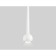 LED track track for the Magnetic Ultra Slim Ambrella Track System GV1642, 9W, LED, white color, white